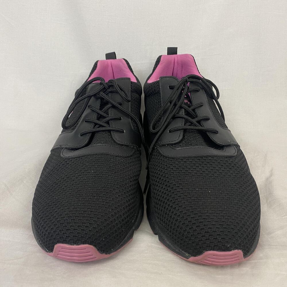 Propet Shoes Womens 13 4E Black Pink Sneakers Extra Volume Orthotic Diabetic - Picture 2 of 11